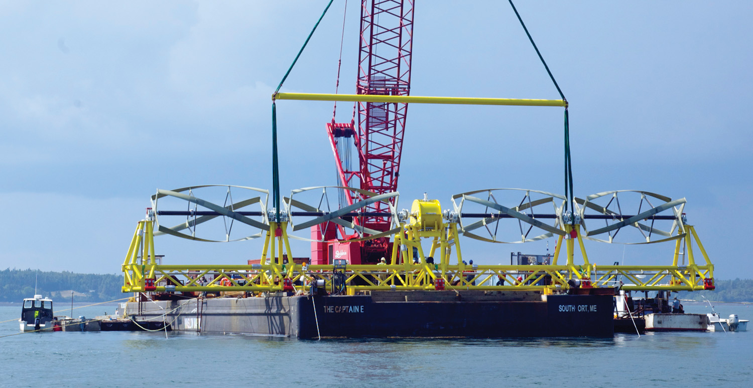 Ocean Renewable Power began delivering electricity to Bangor Hydro from the Cobscook Bay tidal project. ORP says it’s the first grid-connected ocean energy project in the United States.